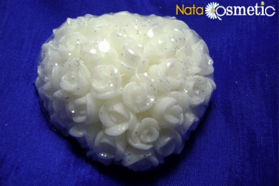 Мыло &quot;Сердечко из роз&quot;